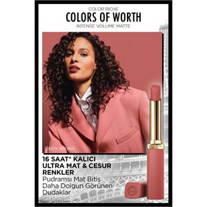 LOREAL PARİS COLOR RİCHE COLOR  WORTH RUJ 600 NUDE-