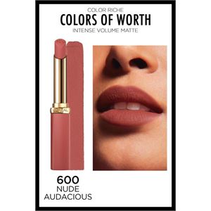 LOREAL PARİS COLOR RİCHE COLOR  WORTH RUJ 600 NUDE-