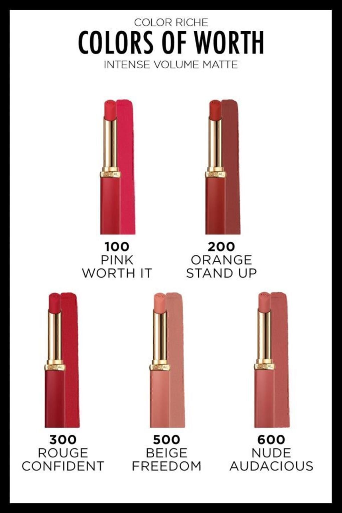 LOREAL PARİS COLOR RİCHE COLOR  WORTH RUJ 600 NUDE-