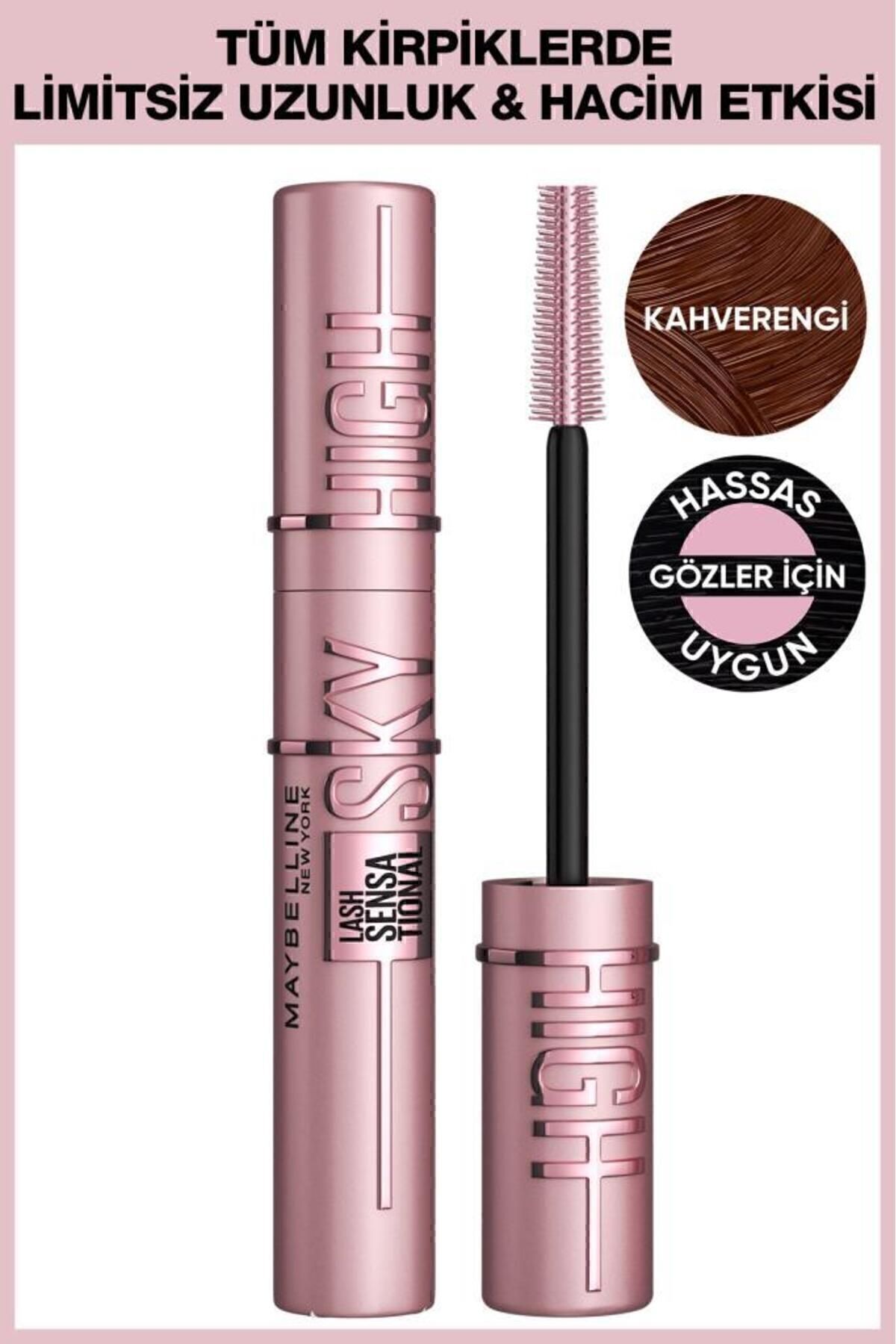 MAYBELLİNE NEWYORK LASH SENSATİONAL SKY HİGH KAHVE MASKARA-