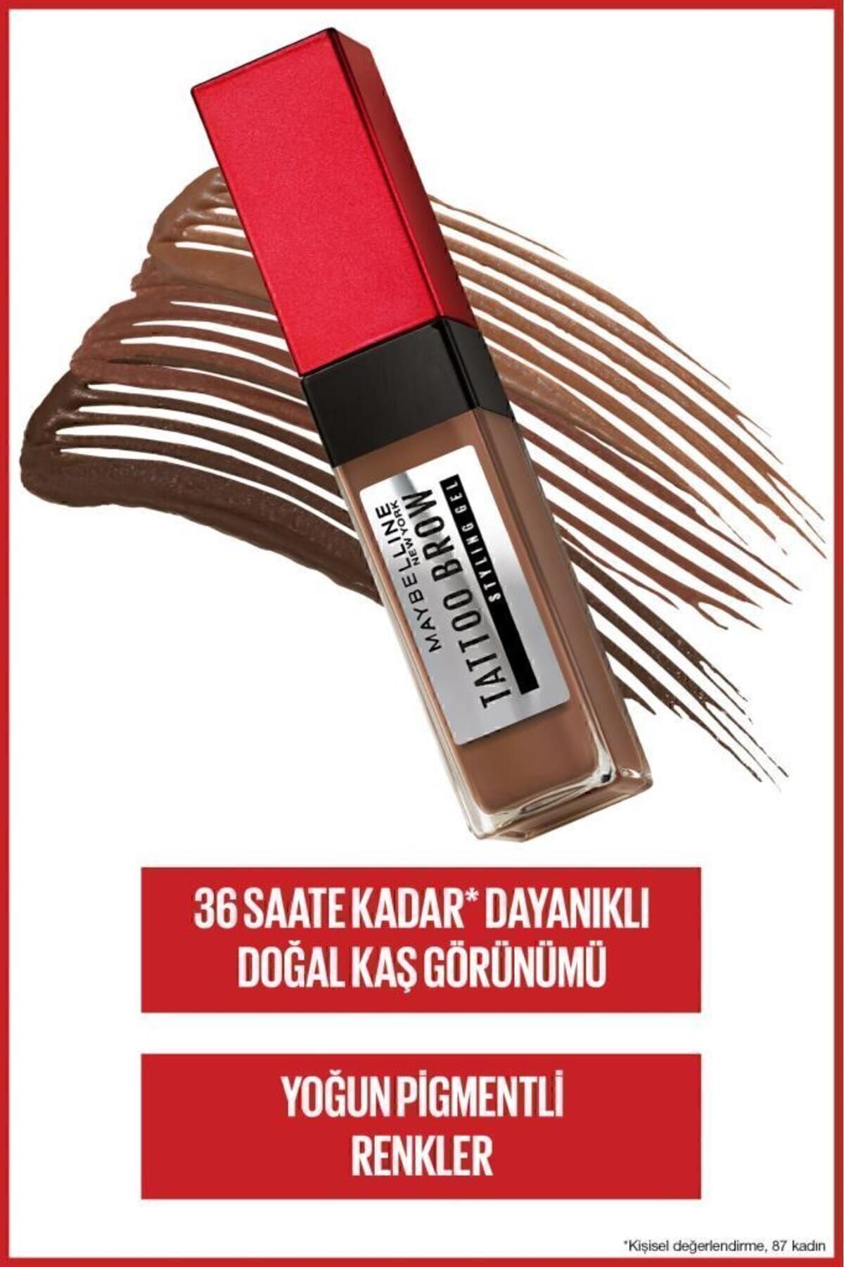 MAYBELLİNE NEW YORK TATTOO BROW 36H STYLNG GEL 250 BLONDE-