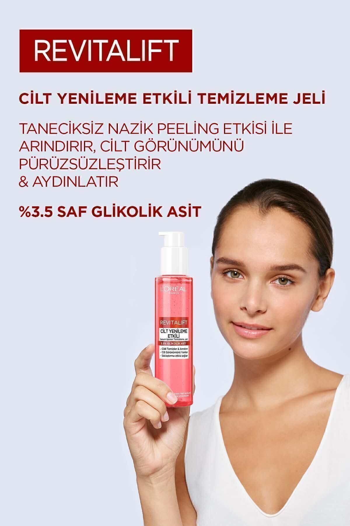 LOREAL PARİS REVİTALFT CİLT YENİLEME ETKİLİ TEMİZLEM JELİ 150ML-