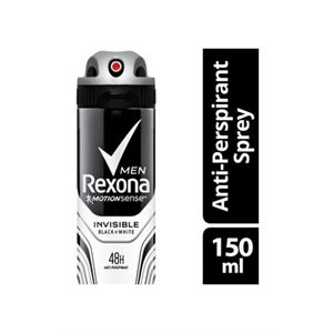 REXONA SPREY INVİSİBLE BLACK WHİTE 150ML-