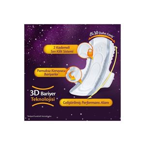 Molped Super Night Süper Gece Hijyenik Ped 16 Lı-