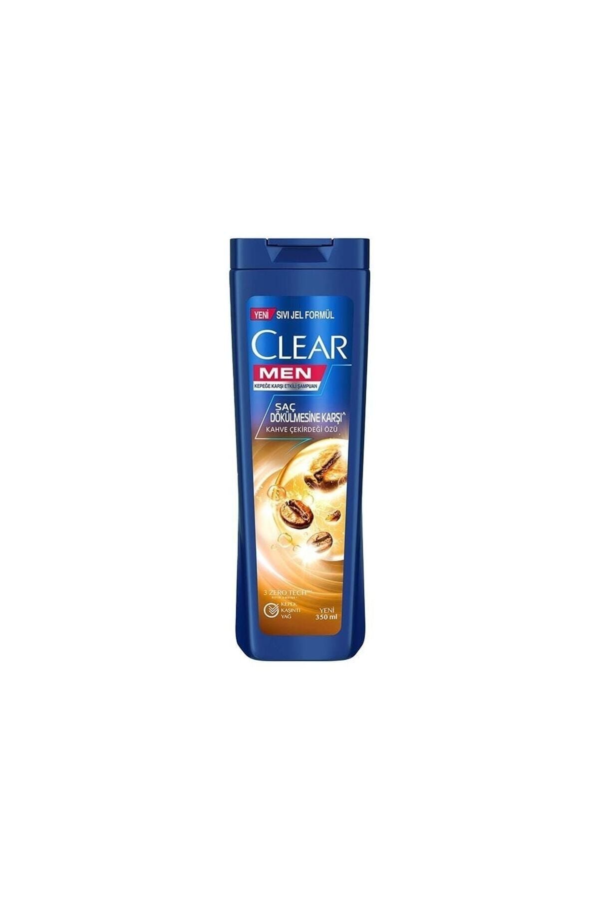 CLEARMEN SAÇ DÖKÜLMESİNE KARŞI KAHVE ÇEKİRDEĞİ ŞAMPUAN 350ML-