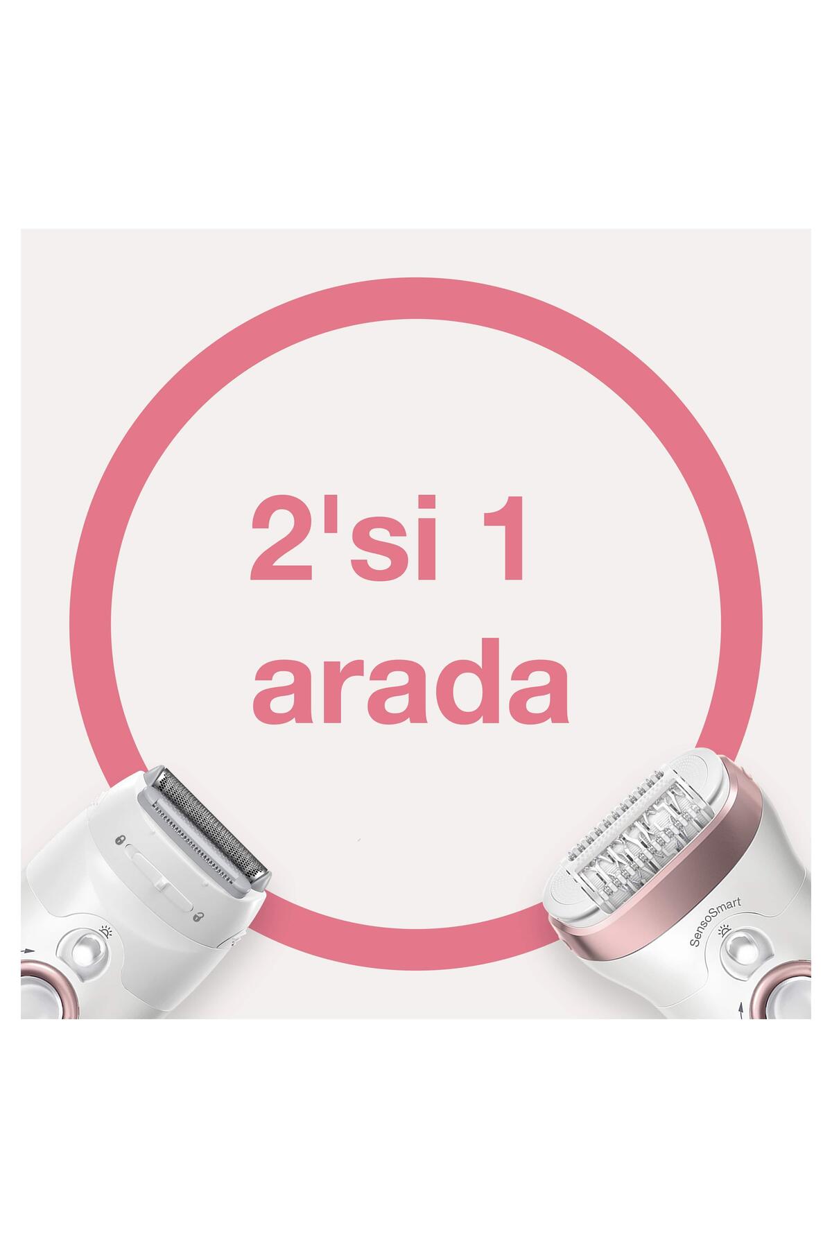 Braun Silképil9 9720 SensoSmart Kablosuz Islak&kur-