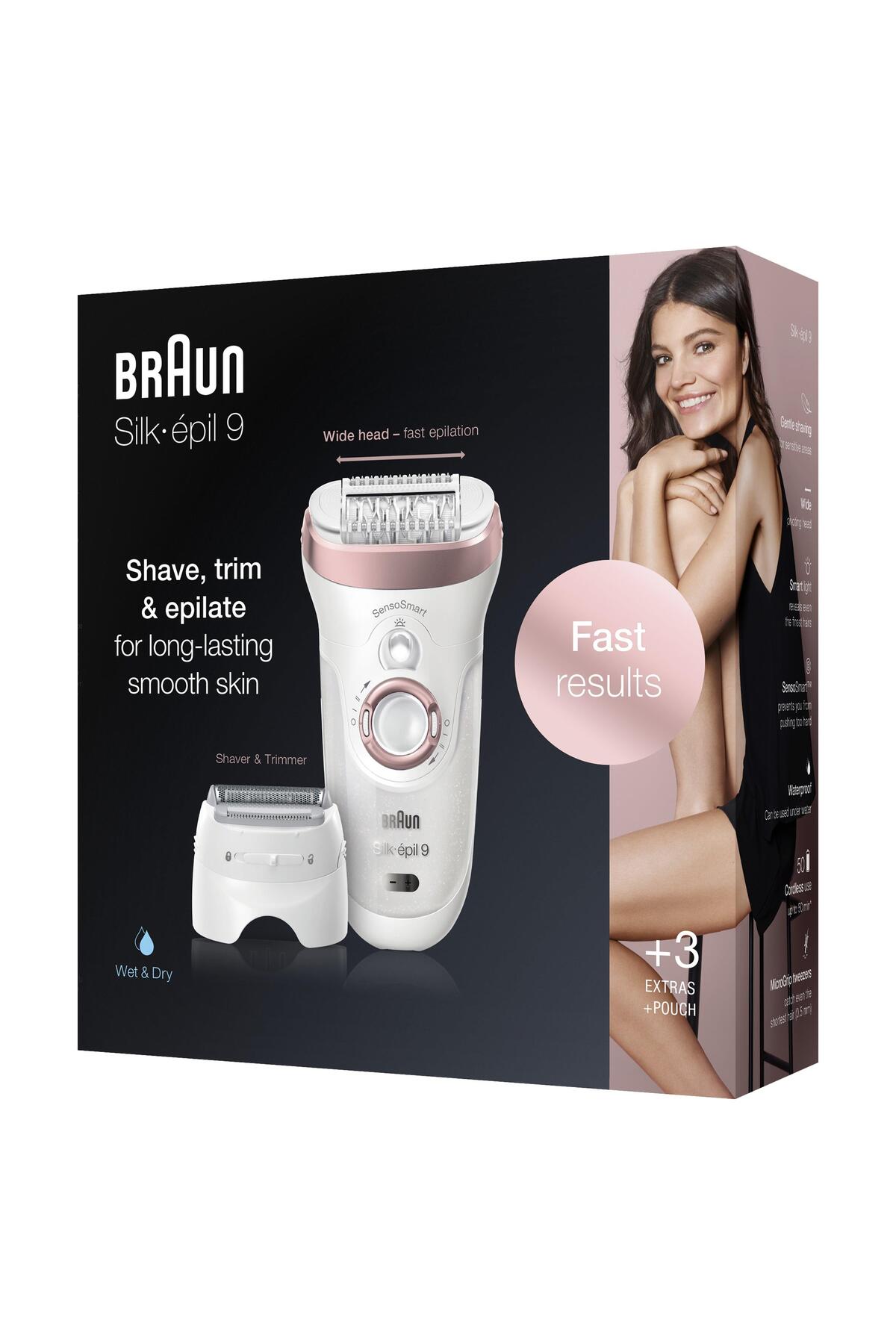 Braun Silképil9 9720 SensoSmart Kablosuz Islak&kur-