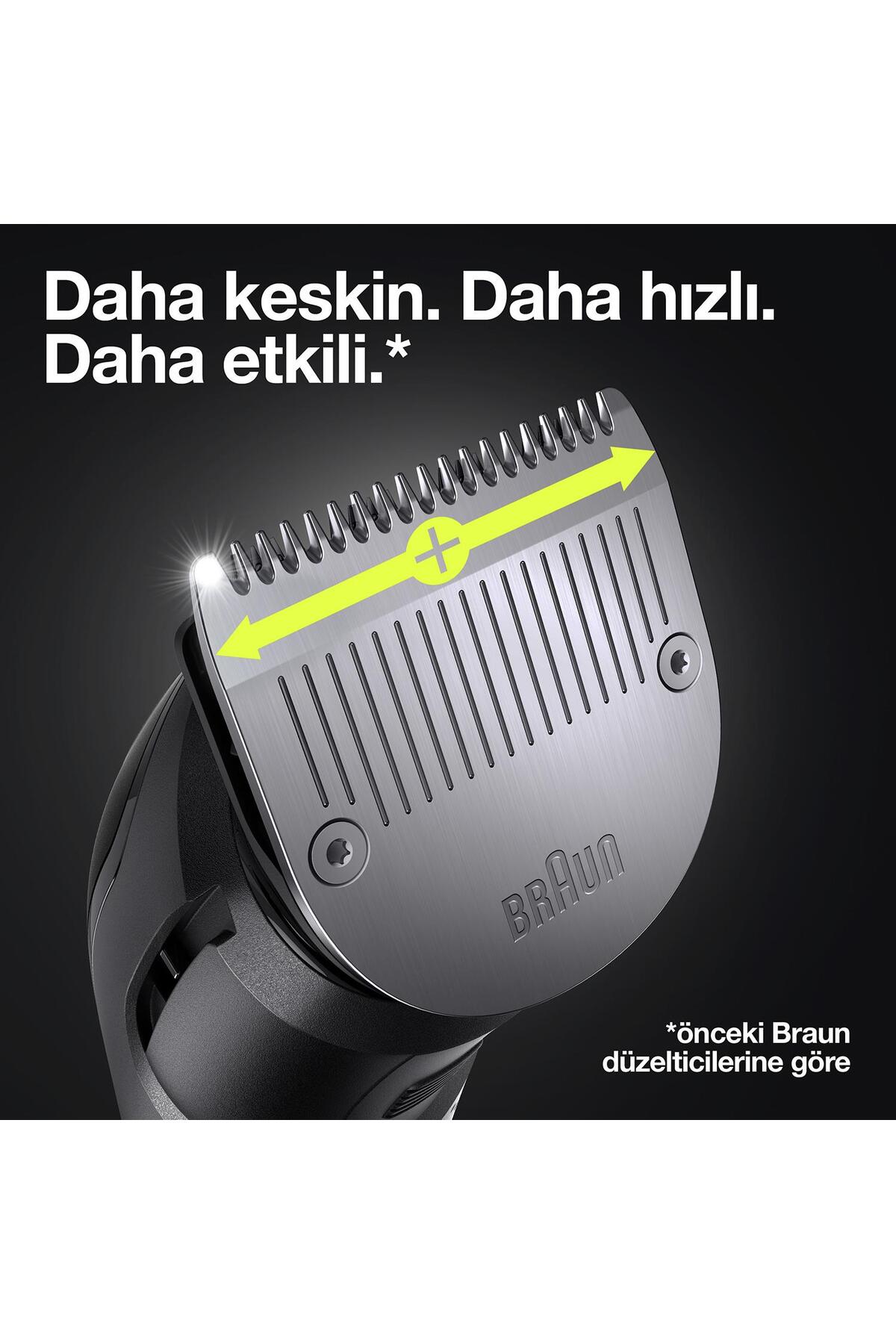 BRAUN MGK7320 ERKEK BAKIM KİTİ 10U1 ARADA ŞEKİLENDİRİCİ-