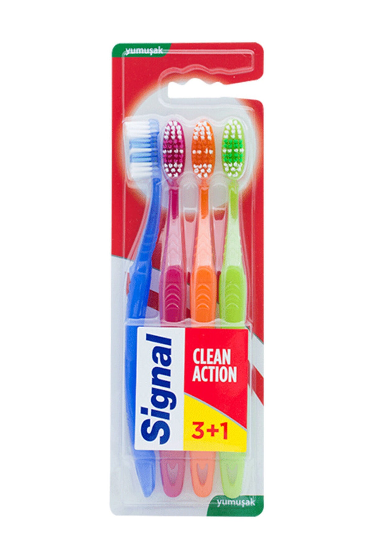 SİGNAL CLEAN ACTİON DİŞ FIRÇASI 3+1-