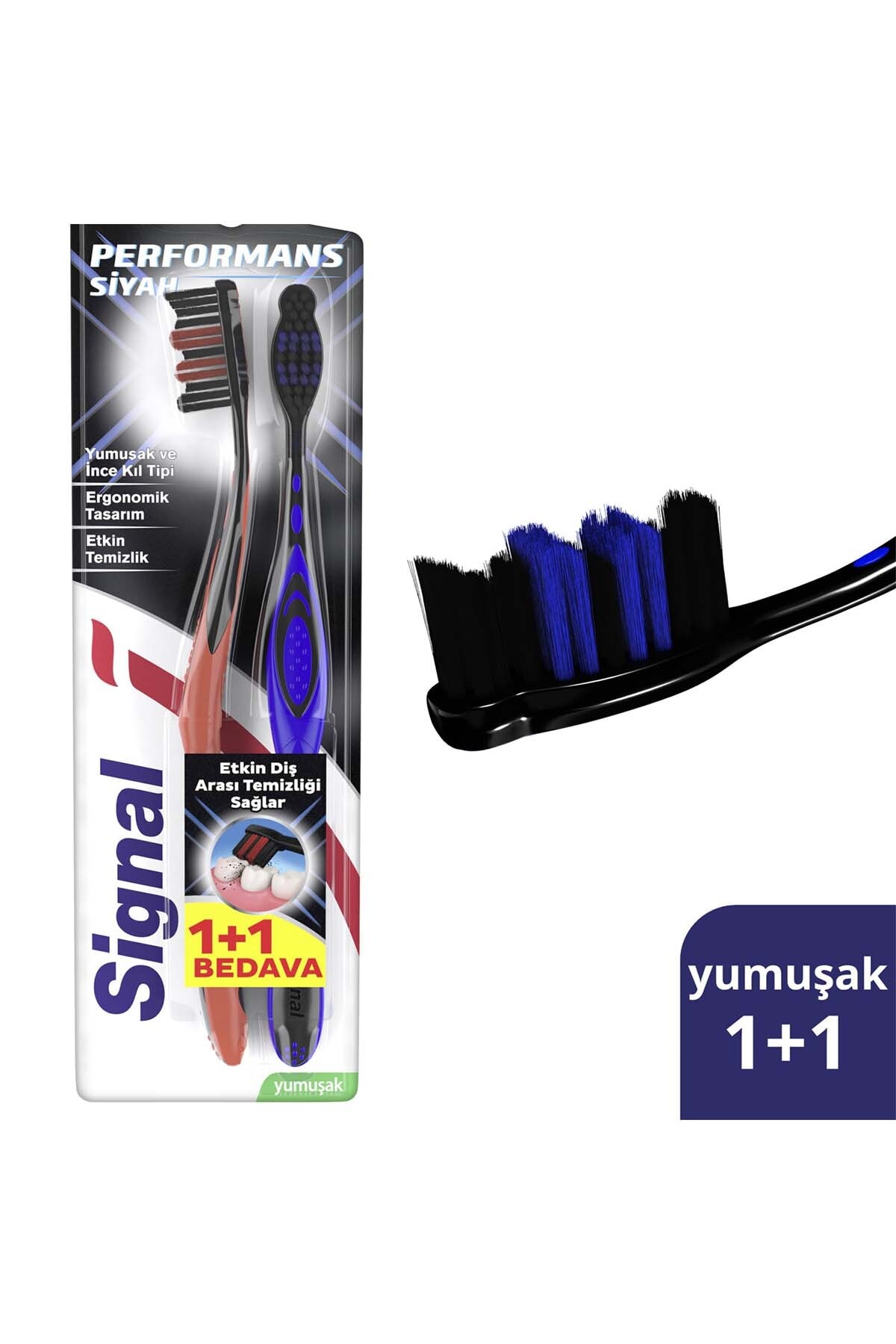 SİGNAL SİGNAL PERFO BLACK 1+1 DİŞ FIÇASI-