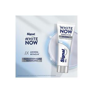 SİGNAL WHİTE NOW DİŞ MACUNU SENSİTİVE 3 KAT BEYAZ-