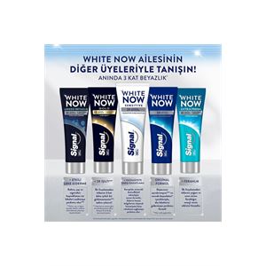 SİGNAL WHİTE NOW DİŞ MACUNU SENSİTİVE 3 KAT BEYAZ-