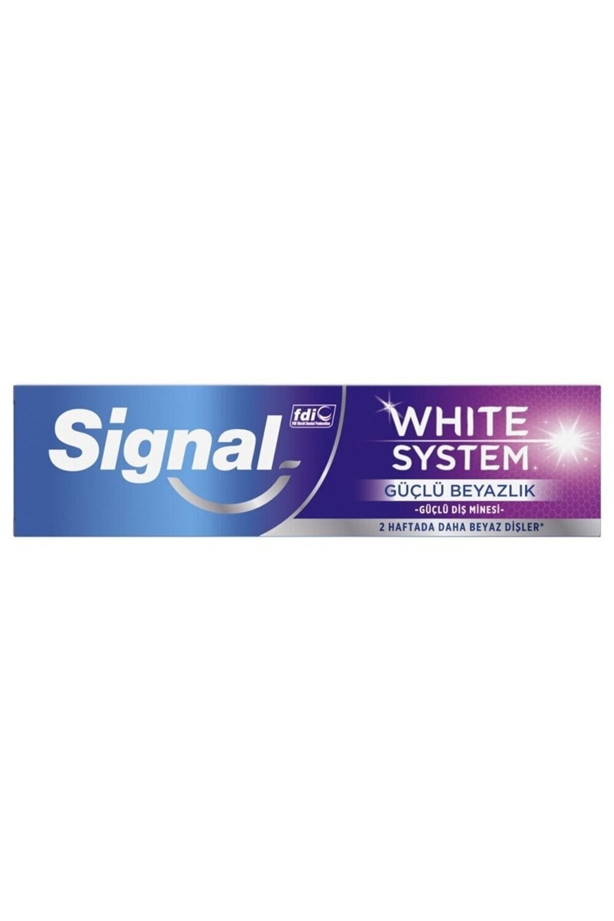 SİGNAL TP WHITE SYSTEM STRONG MACUN 75 ML-