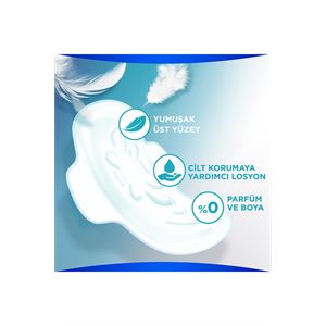 ORKİD EKSTRA HASSAS KORUMA TEKLİ UZUN 8Lİ HİJYENİK PED-