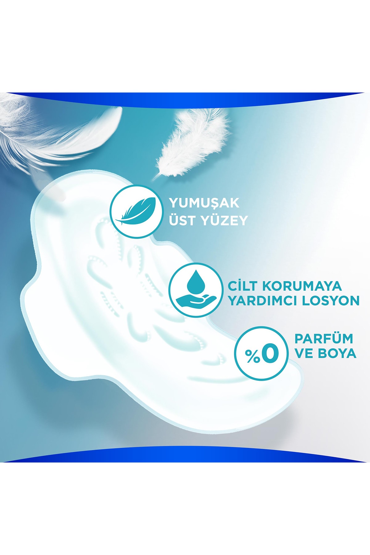 ORKİD EKSTRA HASSAS KORUMA TEKLİ UZUN 8Lİ HİJYENİK PED-