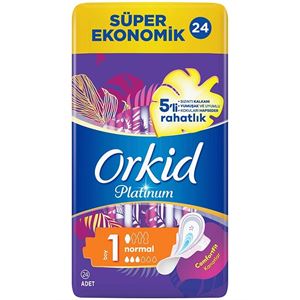 ORKİD 24LÜ PLATİNUM NORMAL HİJYENİK PED-