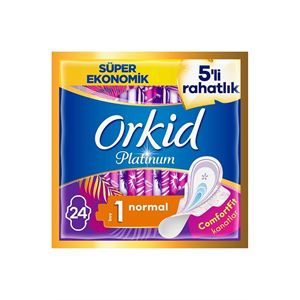 ORKİD 24LÜ PLATİNUM NORMAL HİJYENİK PED-