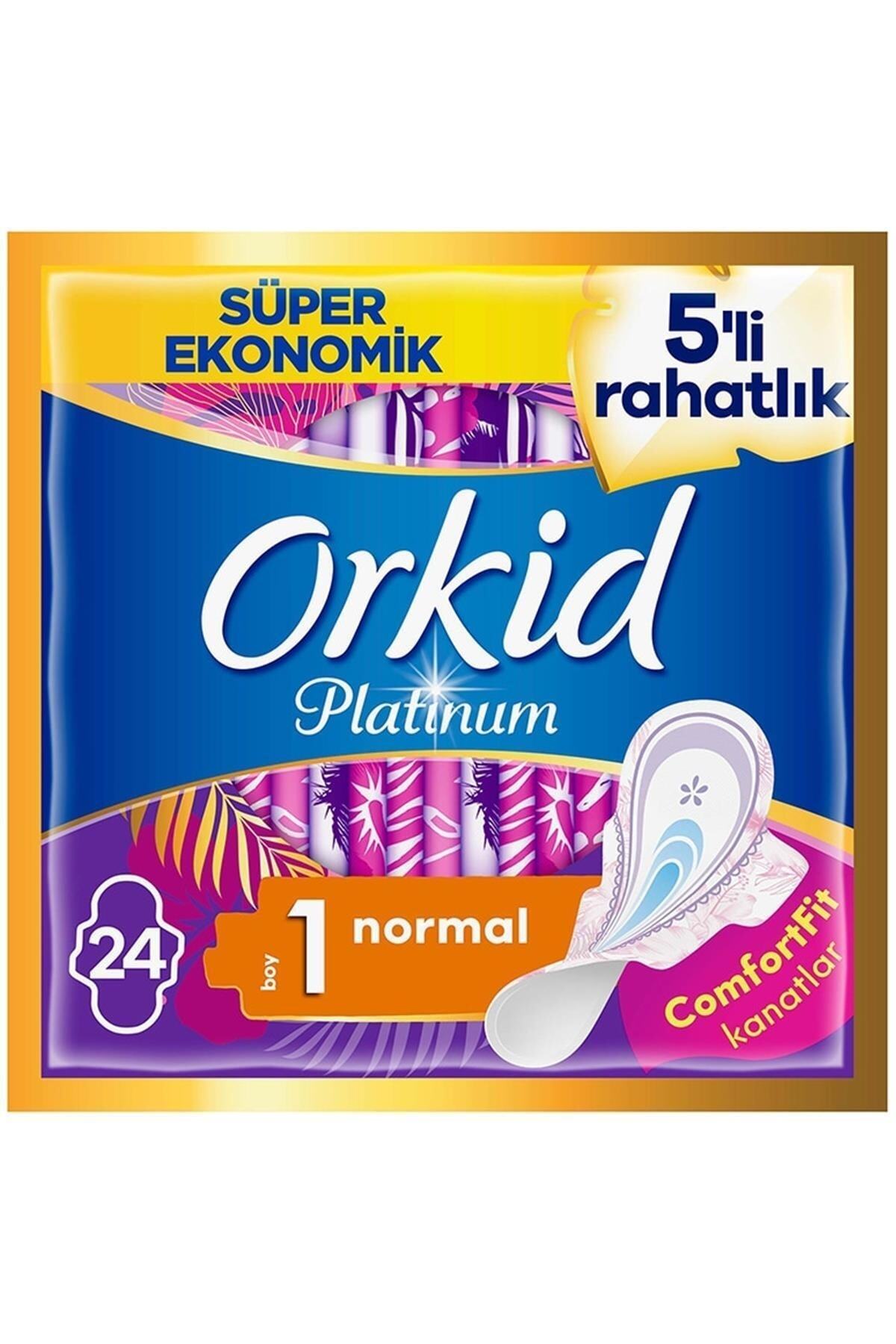 ORKİD 24LÜ PLATİNUM NORMAL HİJYENİK PED-
