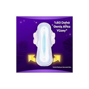 ORKİD PLATİNUM SÜPER EKONOMİK GECE EKSTRA 4 BEDEN HİJYENİK PED-