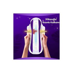 ORKİD PLATİNUM SÜPER EKONOMİK GECE EKSTRA 4 BEDEN HİJYENİK PED-