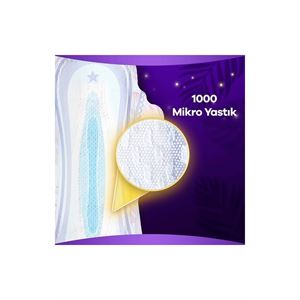 ORKİD PLATİNUM SÜPER EKONOMİK GECE EKSTRA 4 BEDEN HİJYENİK PED-