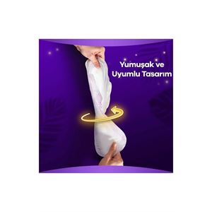 ORKİD PLATİNUM SÜPER EKONOMİK GECE EKSTRA 4 BEDEN HİJYENİK PED-