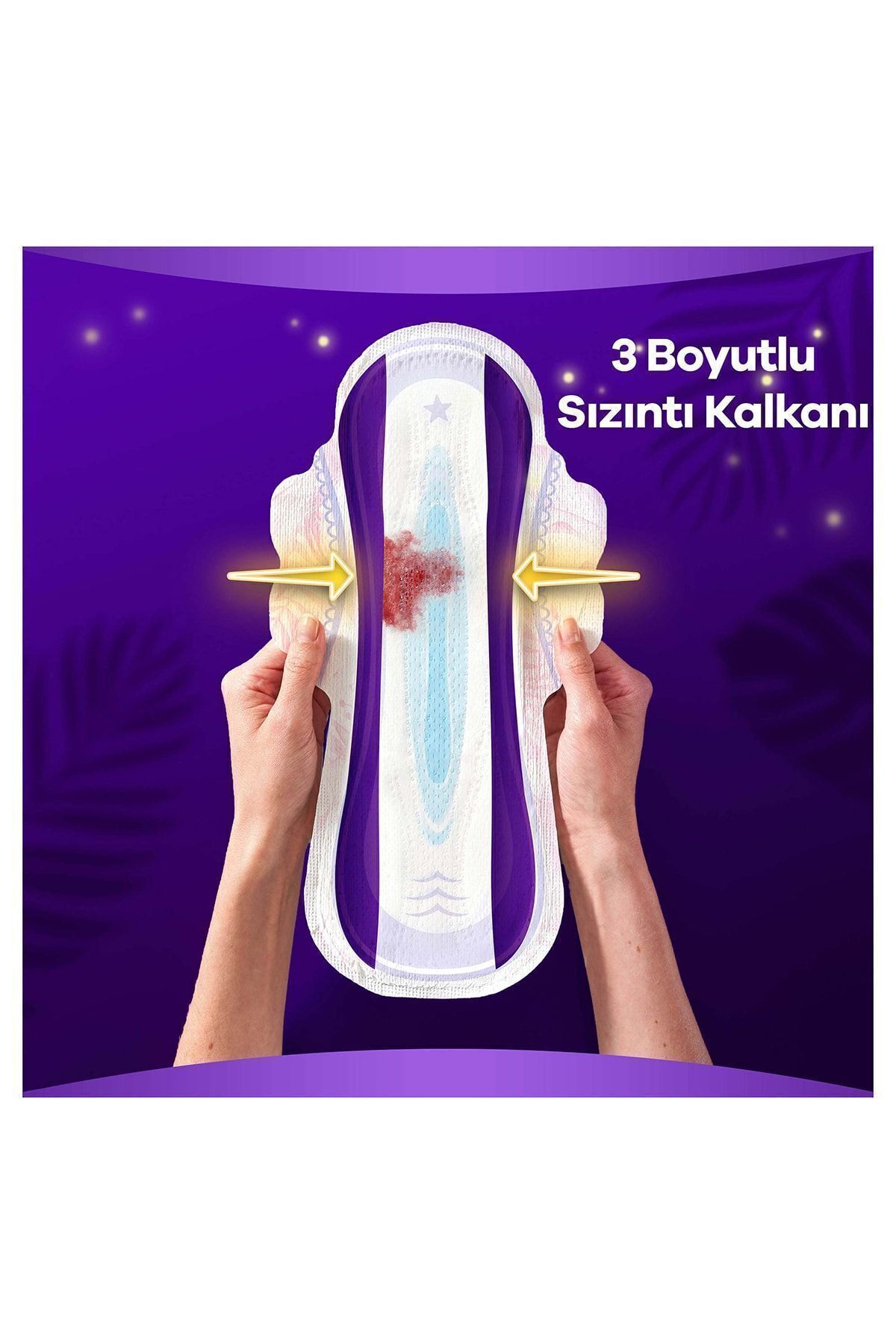 ORKİD PLATİNUM SÜPER EKONOMİK GECE EKSTRA 4 BEDEN HİJYENİK PED-