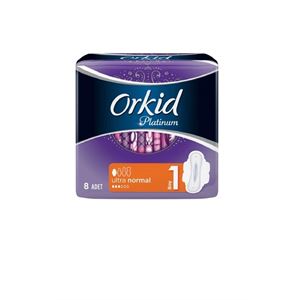 ORKİD PLATİNUM NORMAL 8 ADET TEKLİ PAKET HİJYENİK PED-