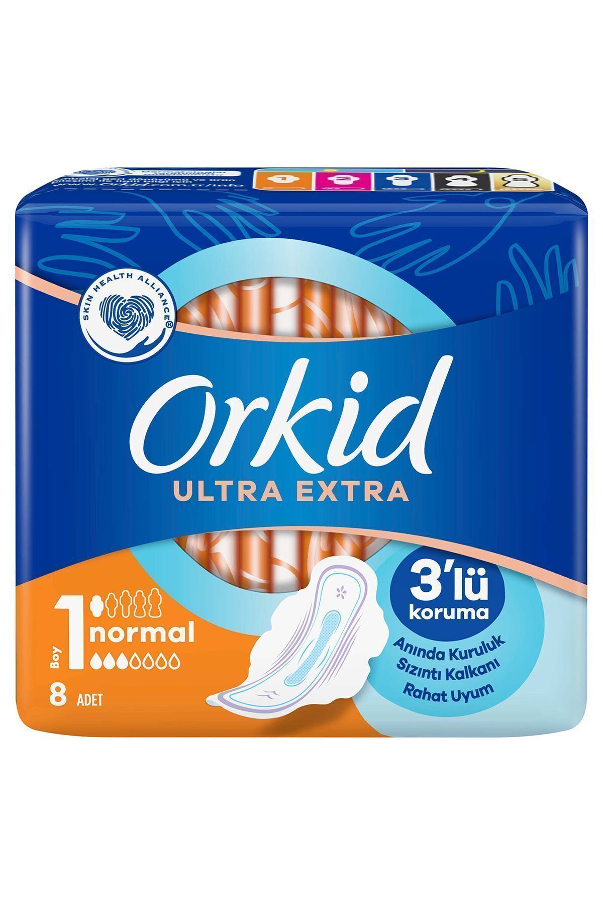 ORKİD TEKLİ ULTRA NORMAL 8 Lİ-