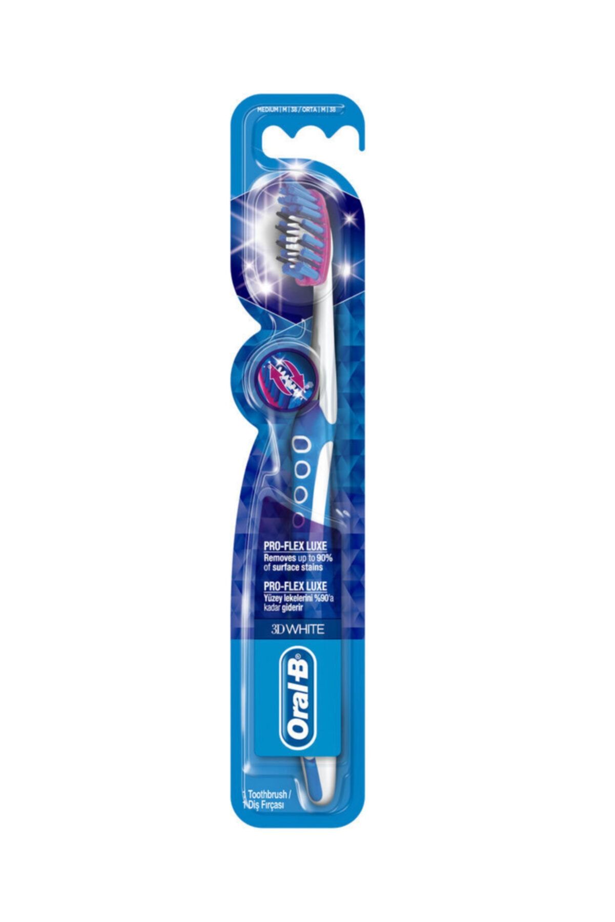 ORAL-B DİŞ FIRÇASI PROFLEX 3 BOYUTLU BEYAZLIK LUXE-