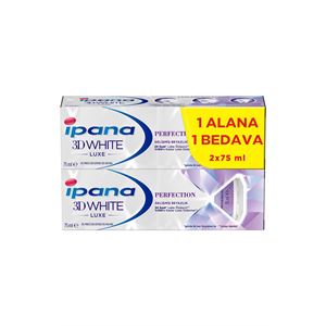 İPANA 3 BOYUTLU LUXE PERFECTİON DİŞ MACUNU 2X75ML-
