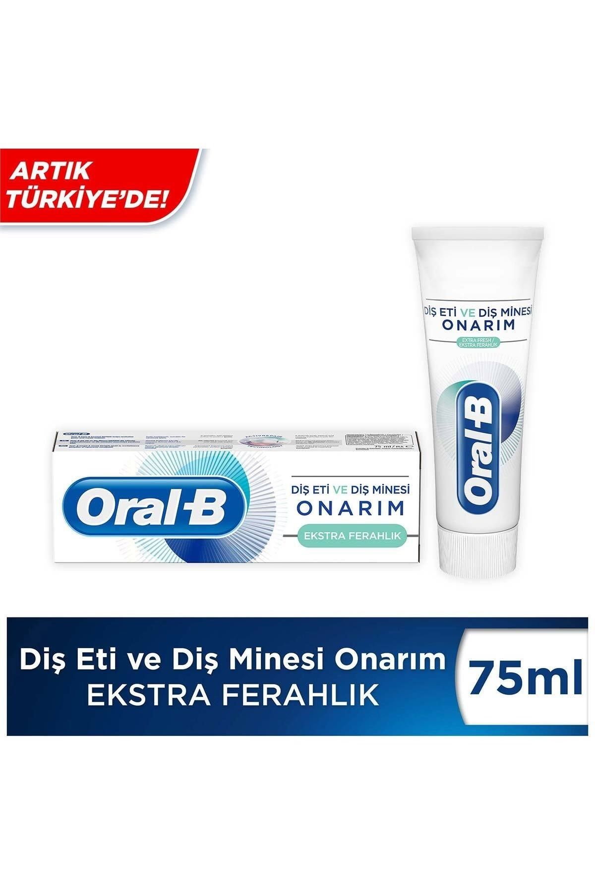 ORAL-B DİŞ ETİ VE DİŞ MİNESİ ONARIM EKSTRA FERAHLI-