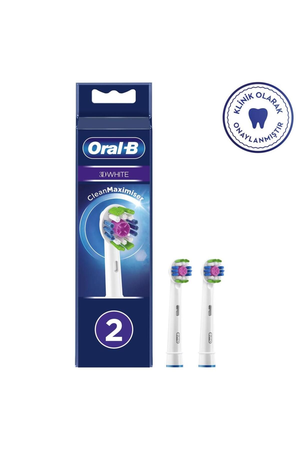 ORAL-B DİŞ FIRÇASI YEDEK BAŞLIĞI 3 BOYUTLU 2Lİ-