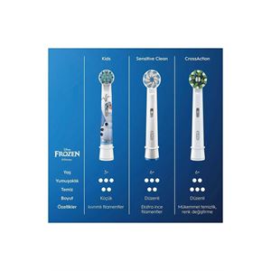 ORAL-B ÇOCUK DİŞ FIRÇASI YEDEK BAŞLIĞI FROZEN-