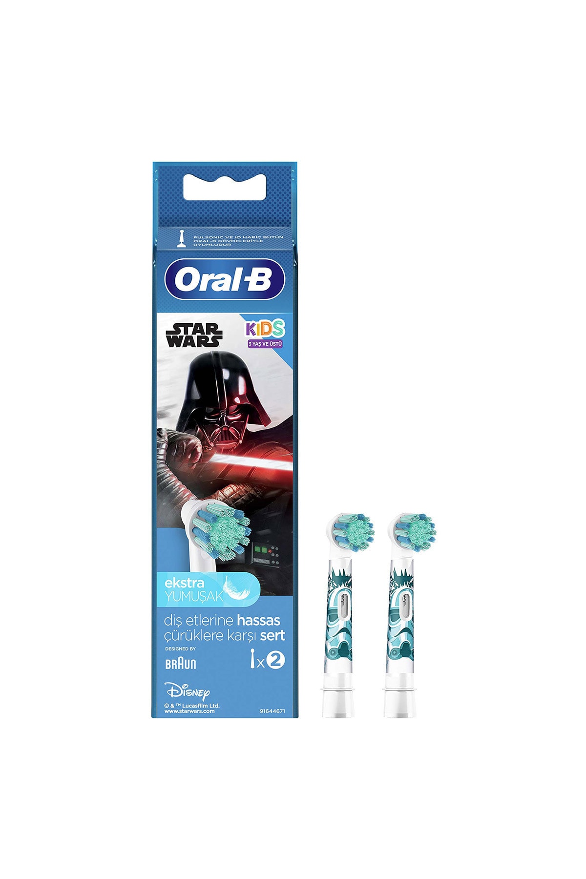 ORAL-B STAGES ÇOCUKLAR IÇİN DİŞ FIRÇASI YEDEK BAŞL-