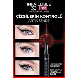 LOREAL PARİS INFAİLLİBLE 36H GRİP MİCRO FİNE EYELİNER-