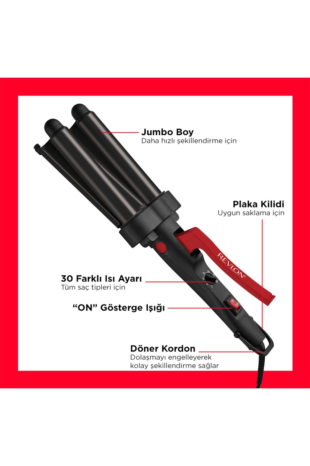 REVLON WAVE MASTER DALGA YARATICI WAG SAÇ MAŞASI-