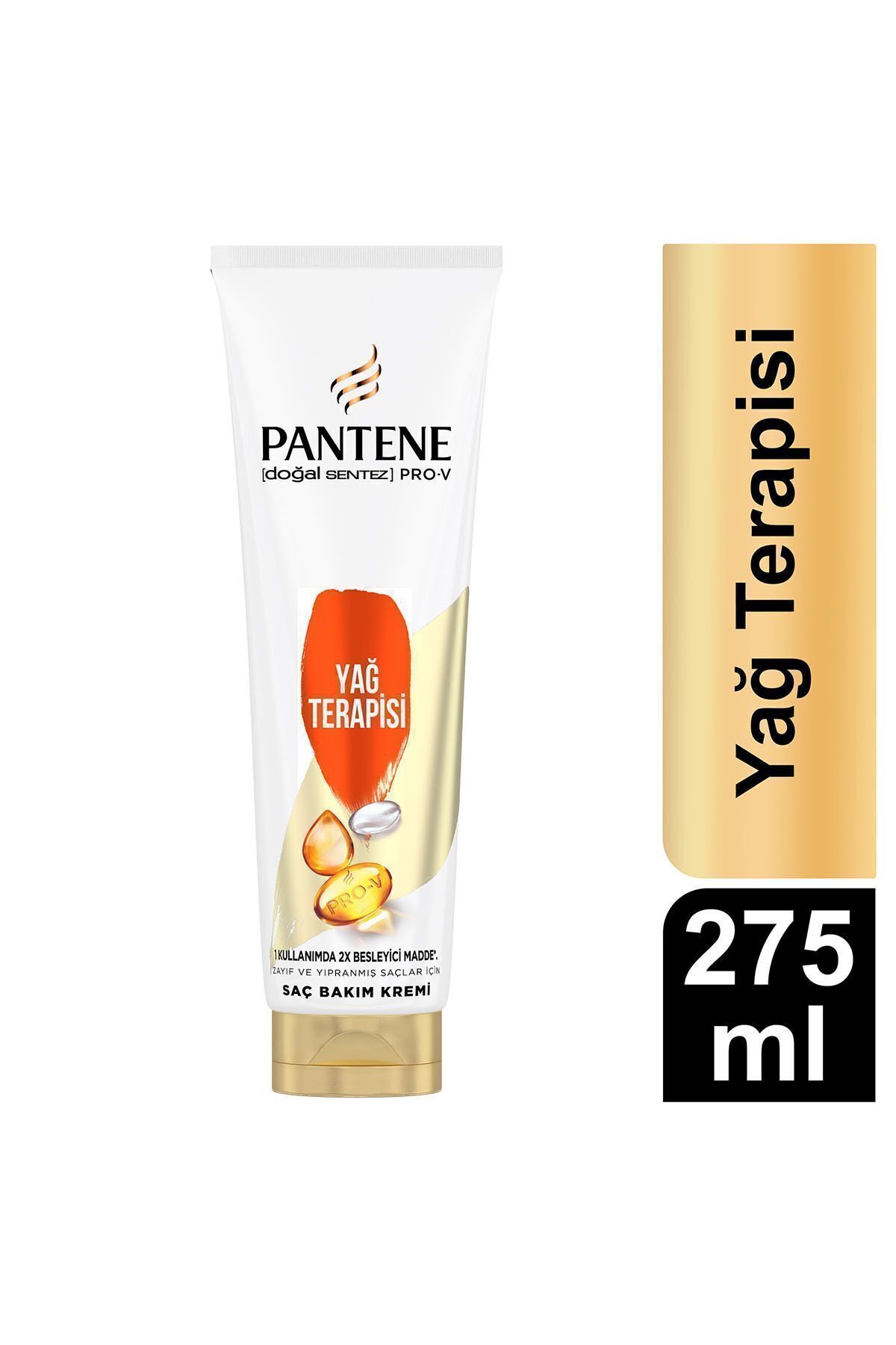 PANTENE DOĞAL SENTEZ YAĞ TERAPİSİ SAÇ BAKIM KREMİ  275ML-