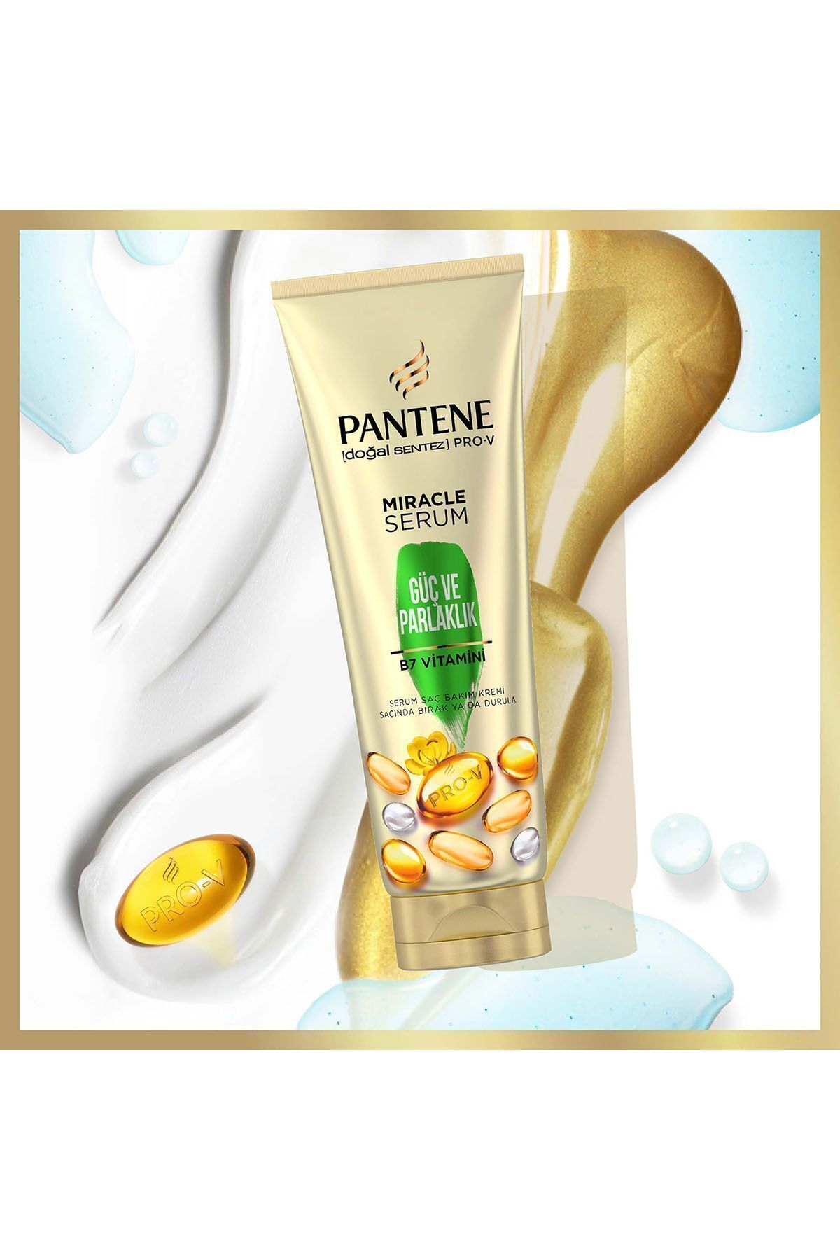 PANTENE MİRACLE GÜÇ VE PARLAKLIK SERUM ŞAÇ BAKIM-