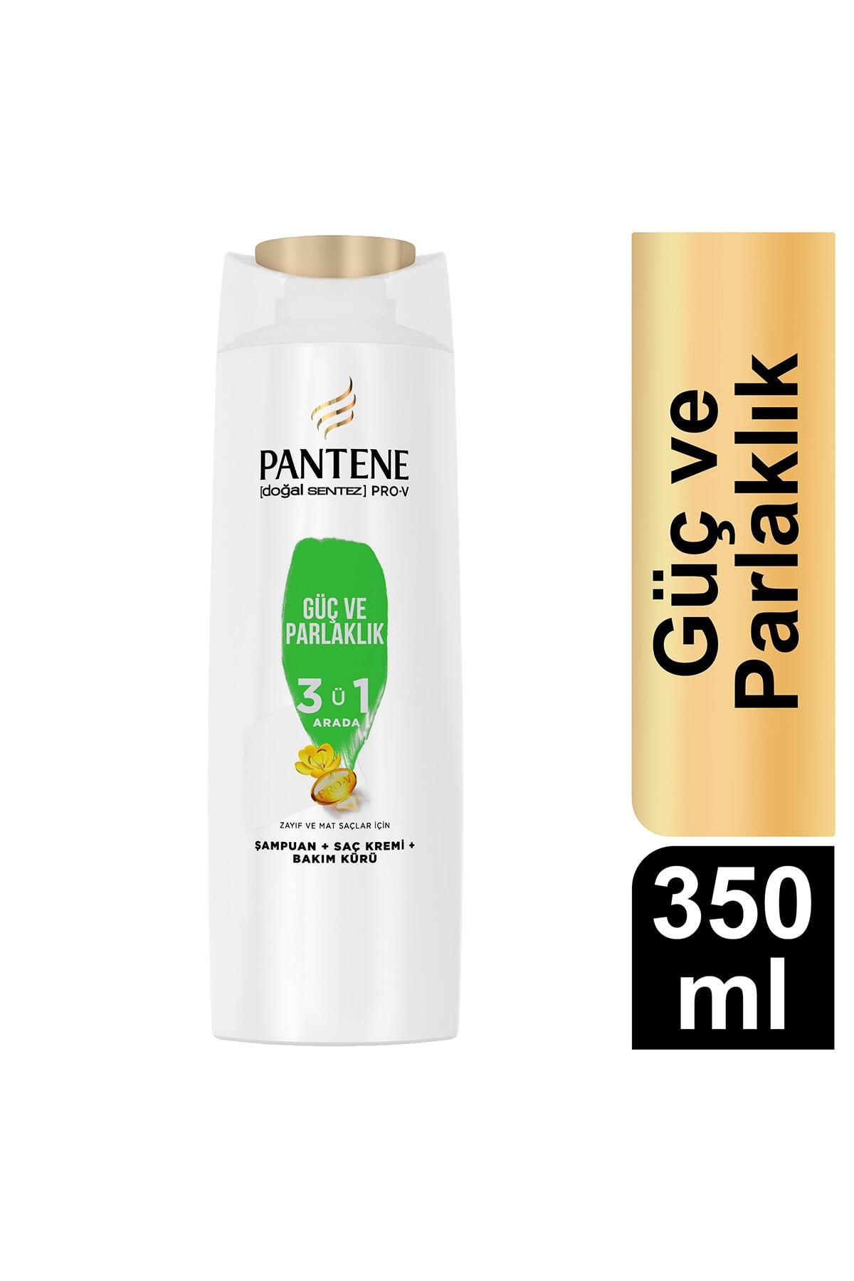 PANTENE DOĞAL SENTEZ GÜÇ VE PARLAKLIK 3Ü1 ARADA-