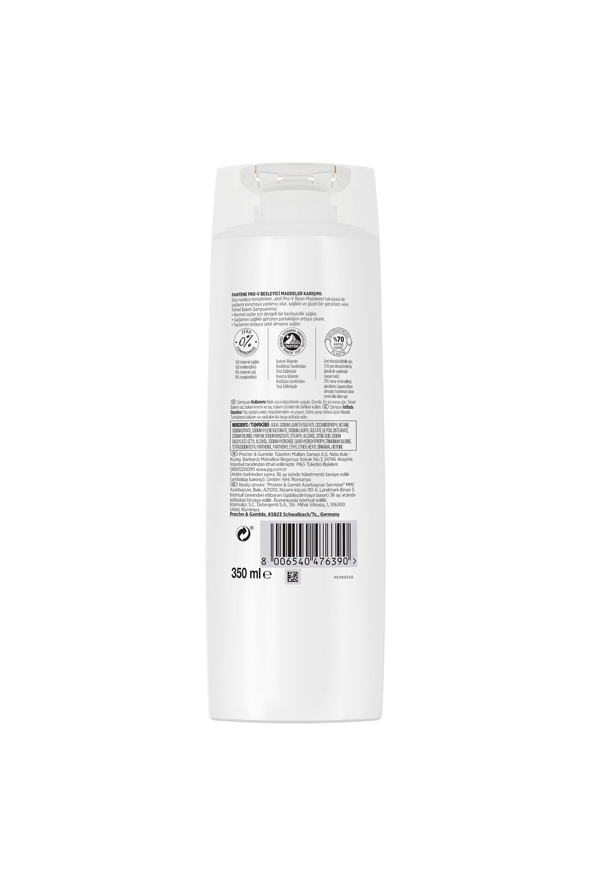 PANTENE TEMEL BAKIM ŞAMPUAN 350 ML-