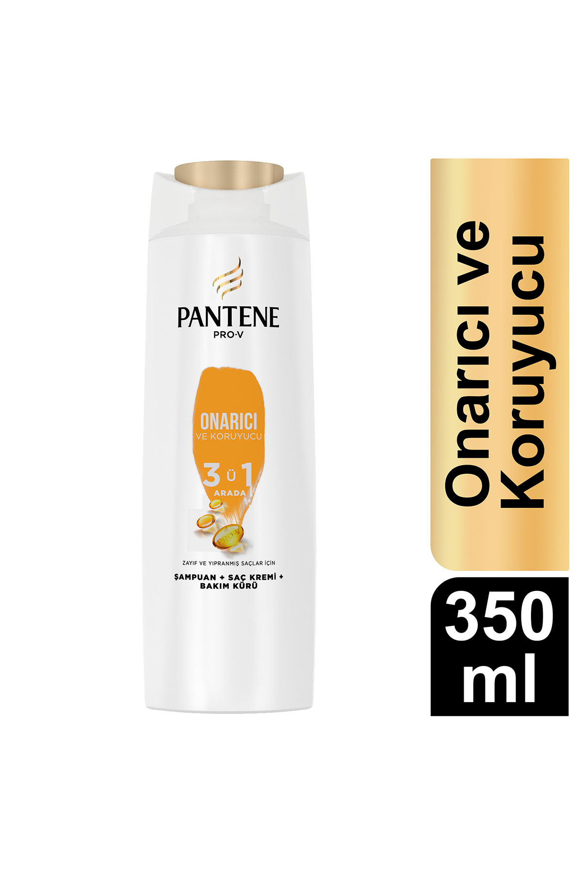 PANTENE ONARICI VE KORUYUCU 3Ü1 ARADA ŞAMPUAN 350 ML-