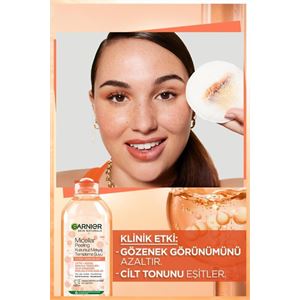 GARNİER MİCELLAR PEELİNG KUSURSUZ MAKYAJ TEMİZLEME SUYU 400ML-