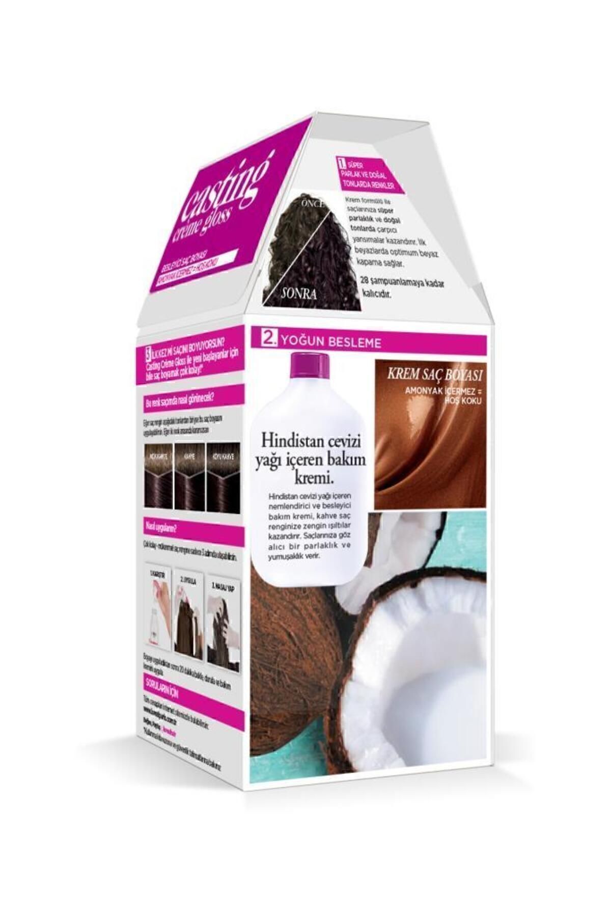 LOREAL PARİS CASTİNG CREME GLOSS 4102 COOL KESTANE SAÇ BOYASI-