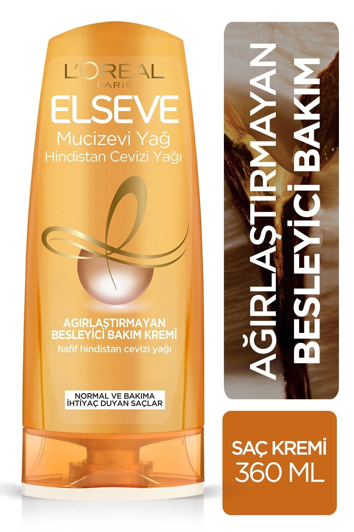 ELSEVE HİNDİSTAN CEVİZİ YAĞI BAKIM KREMİ 360ML-