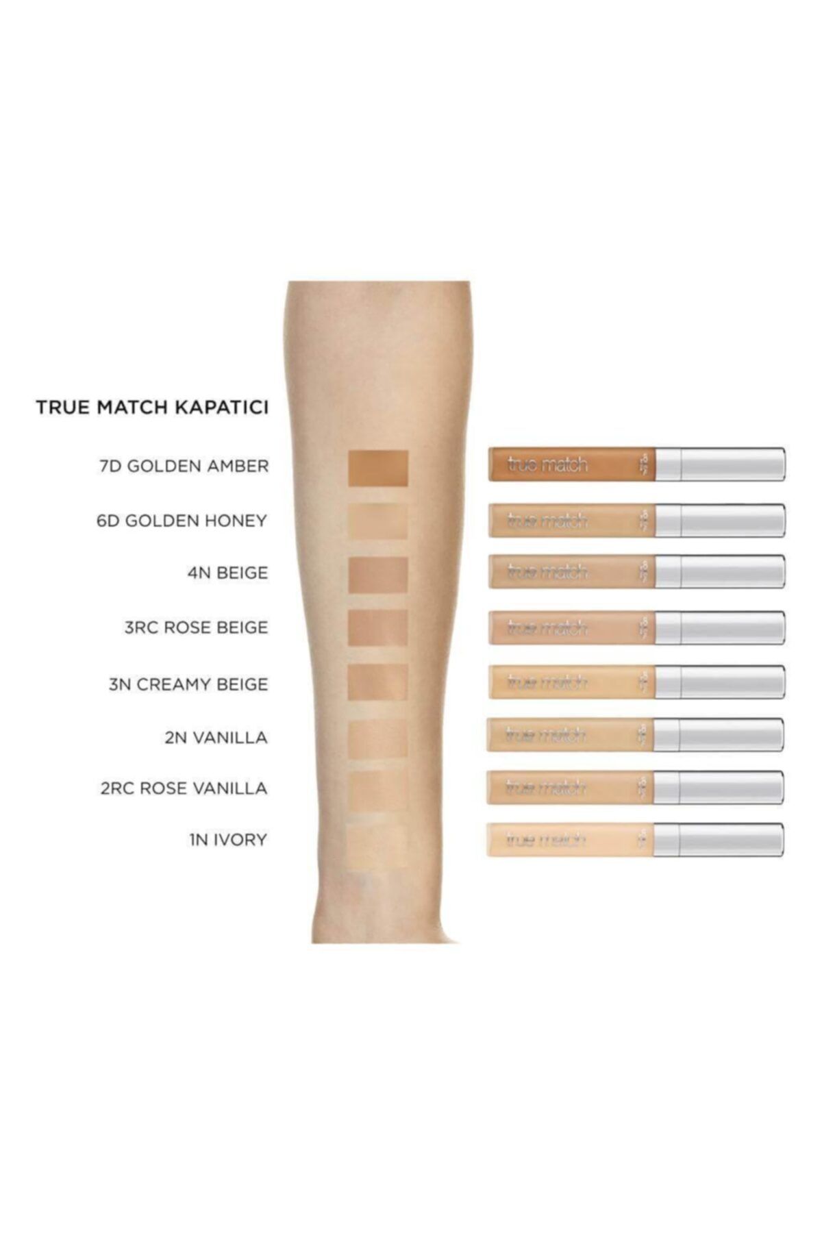 LOREAL TRUE MATCH CONCEALER 2R/C ROSE VANİLLA KAPATICI-