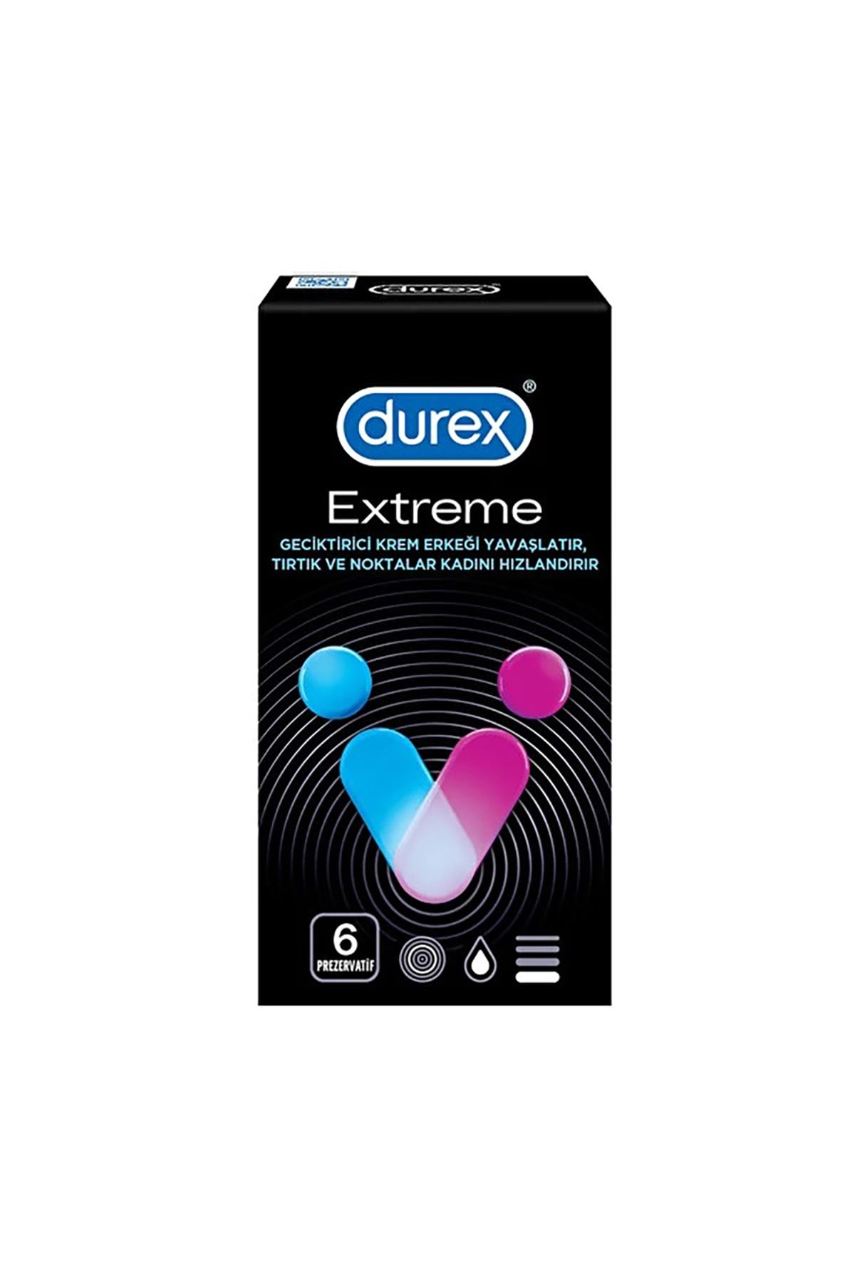 DUREX PREZERVATİF EXTREME 6LI-