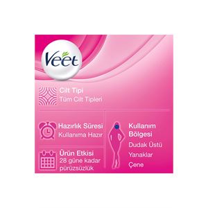 Veet Yüz Ağda Bandı Natural 20li-