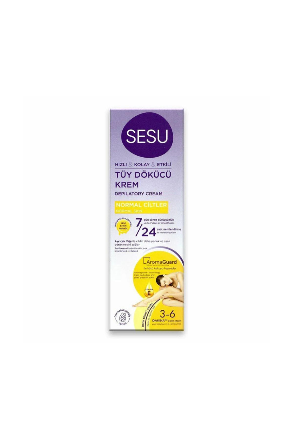SESU TÜY DÖKÜCÜ KREM NORMAL CİLTLER 100ML-