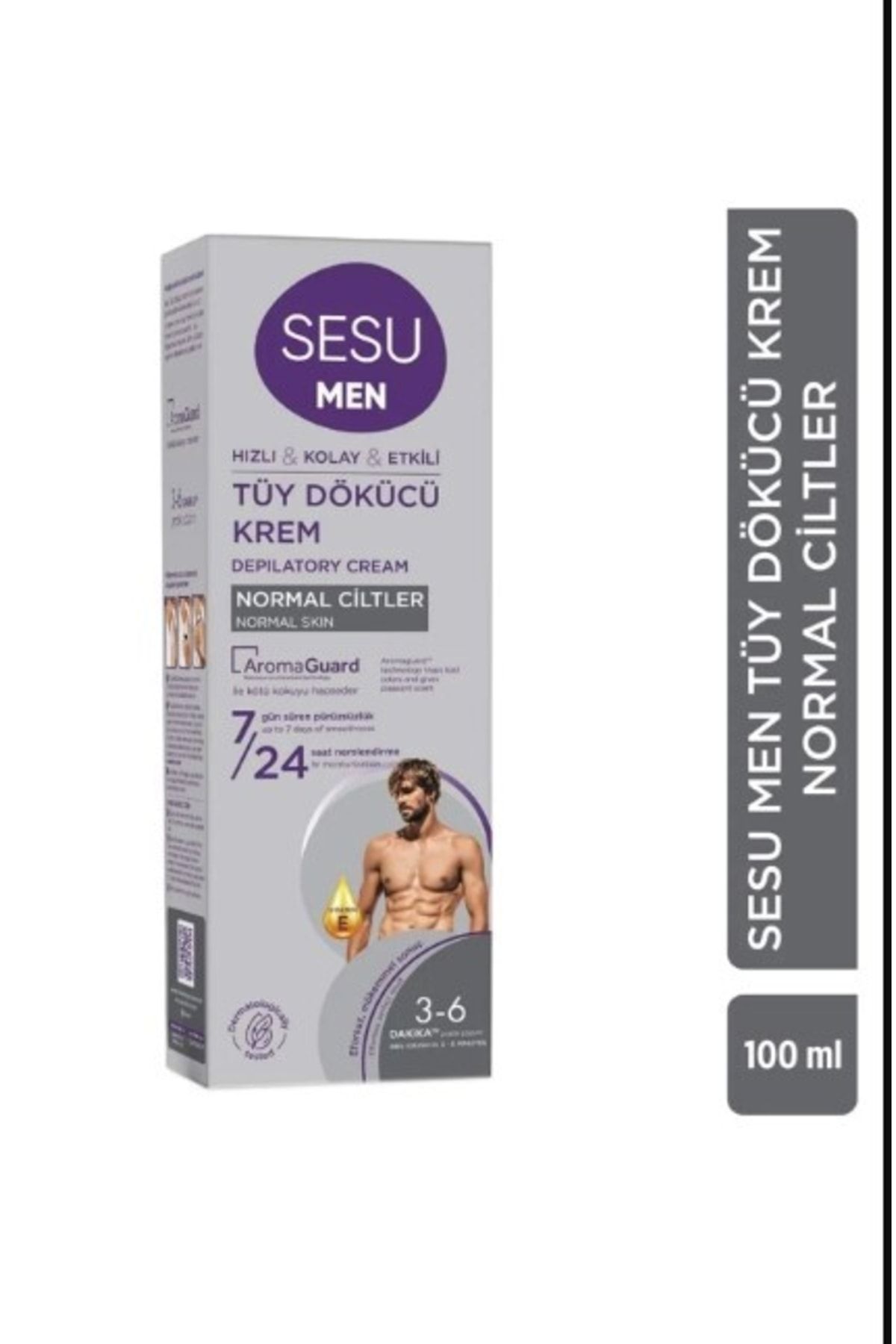 SESU TÜY DÖKÜCÜ KREM FOR MEN NORMAL 100ML-
